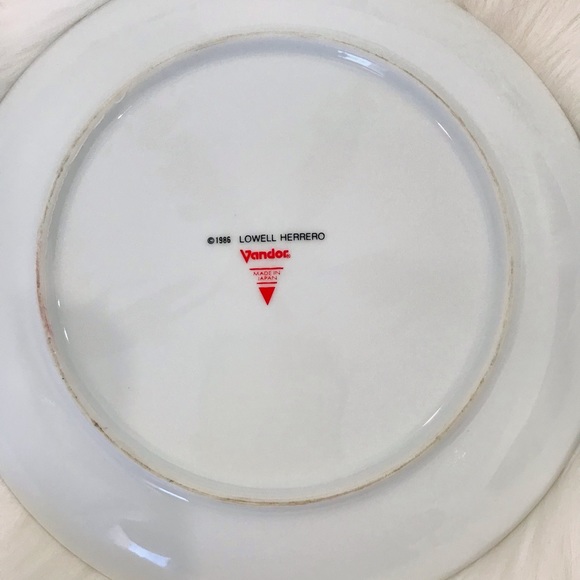 Lowell Herero-Vintage Siamese plate - Picture 3 of 5